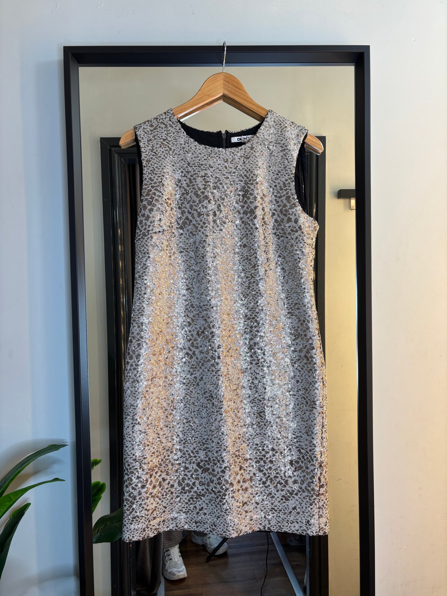 PRELOVED DKNY Sequin Dress Size 10