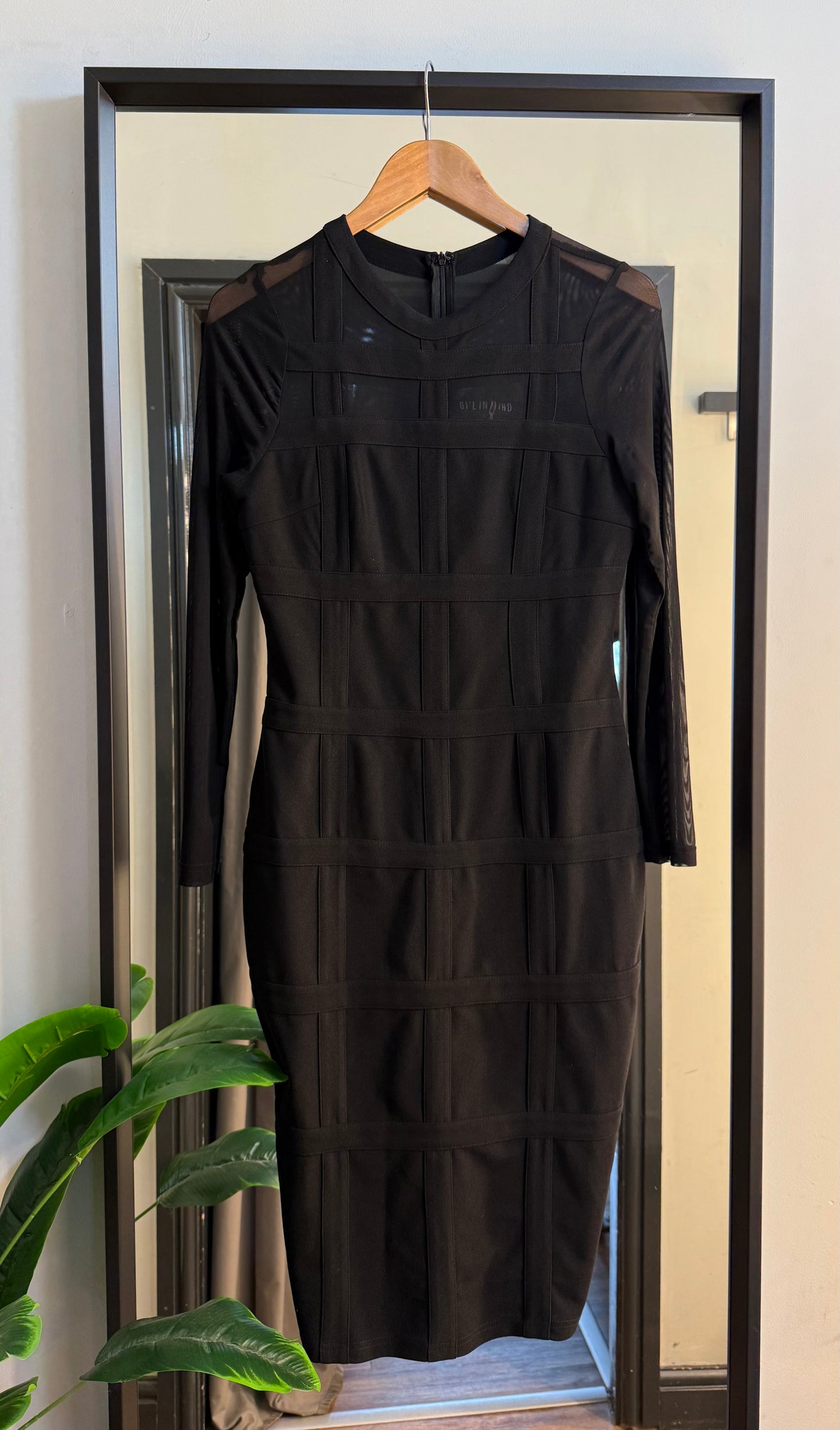 PRELOVED Girl in Mind Black Dress Size 10