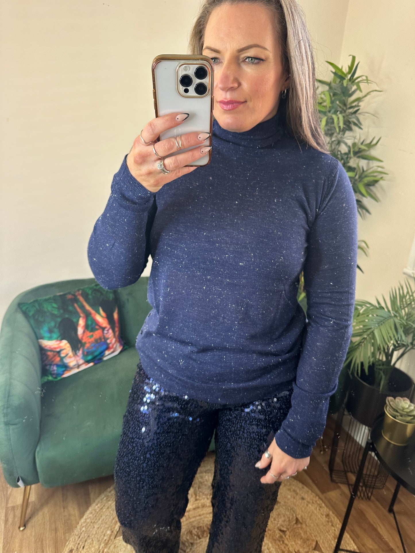YEST Perpetua Jumper Marine Blue