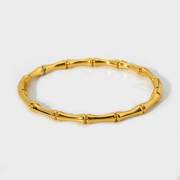 MISGRACEFUL Bamboo Bangle Gold