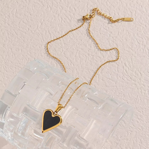 MISGRACEFUL Heart Pendant Necklace