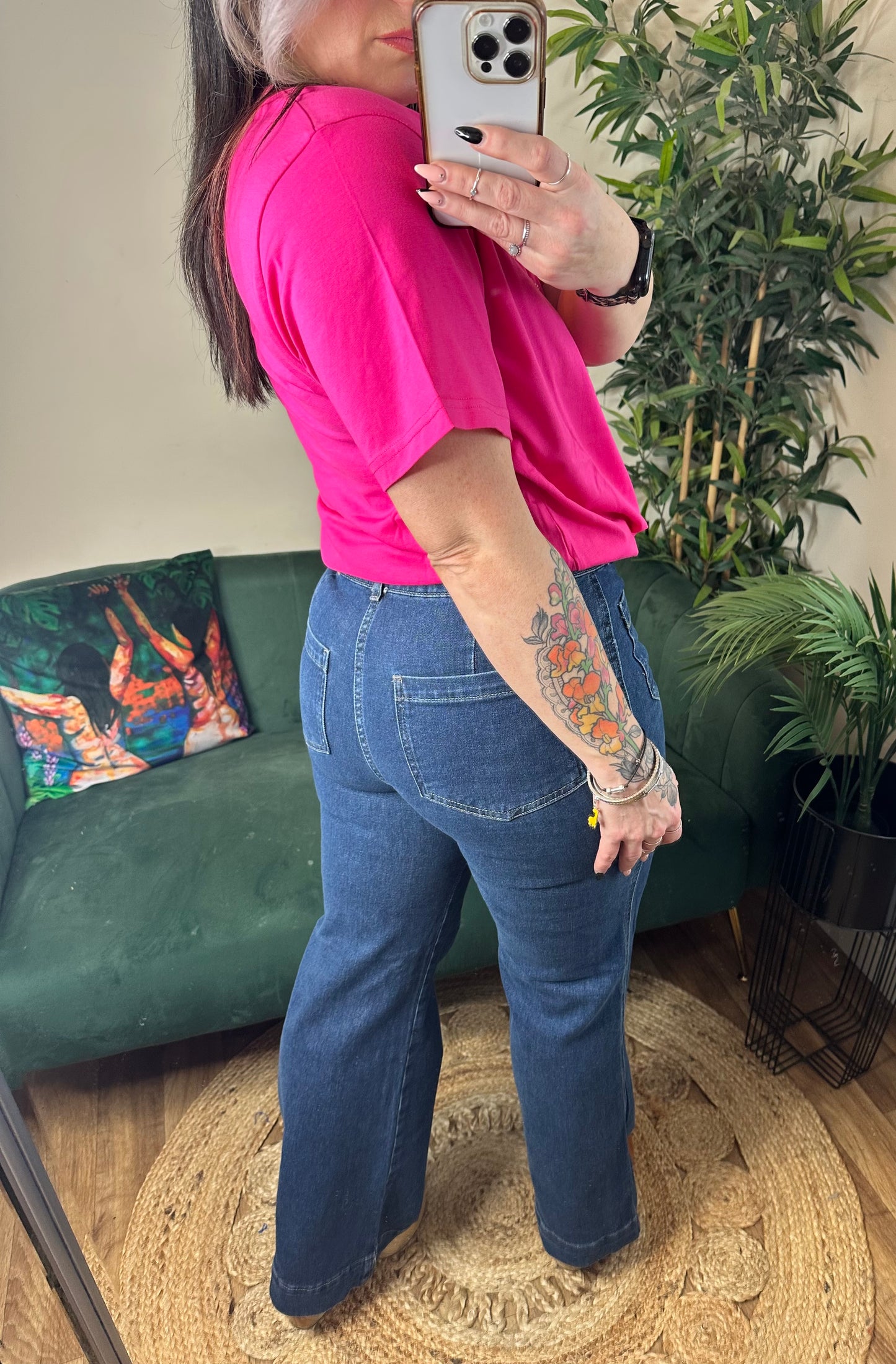 ONLY Juicy High Waist Wide Leg Jeans