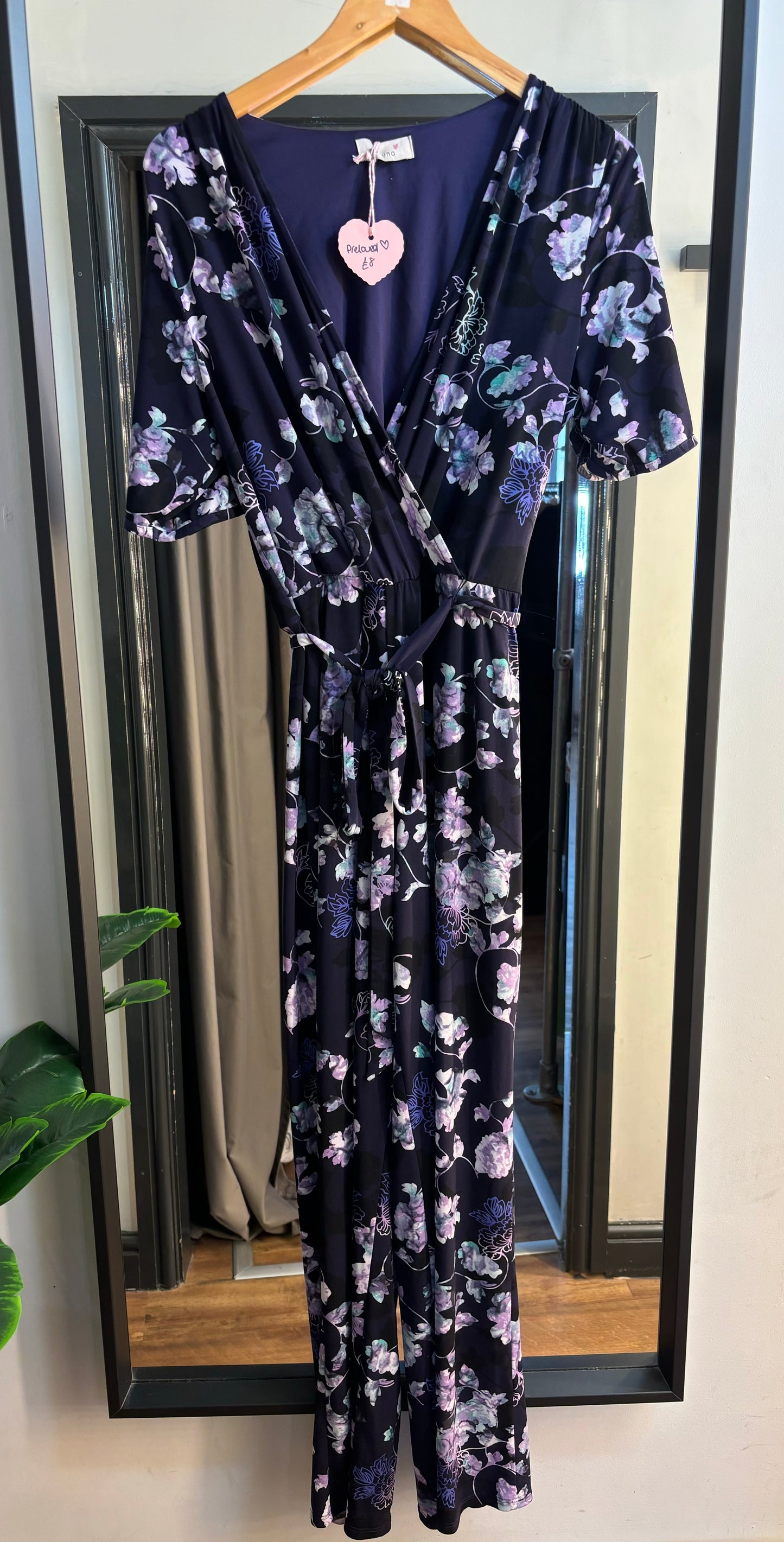 PRELOVED Per Una Purple Jumpsuit