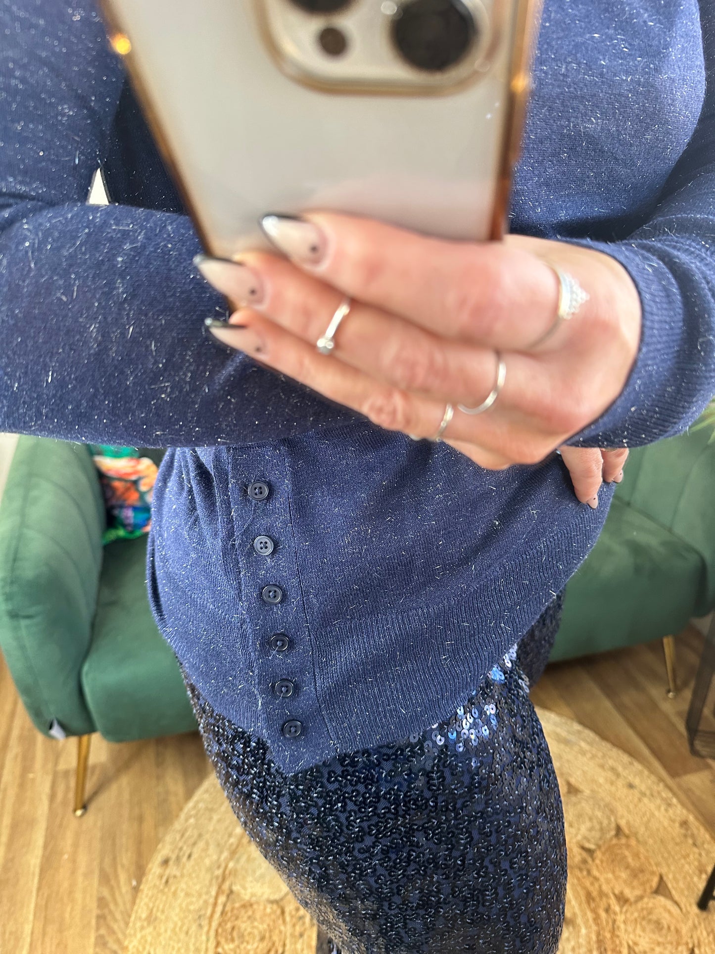 YEST Perpetua Jumper Marine Blue