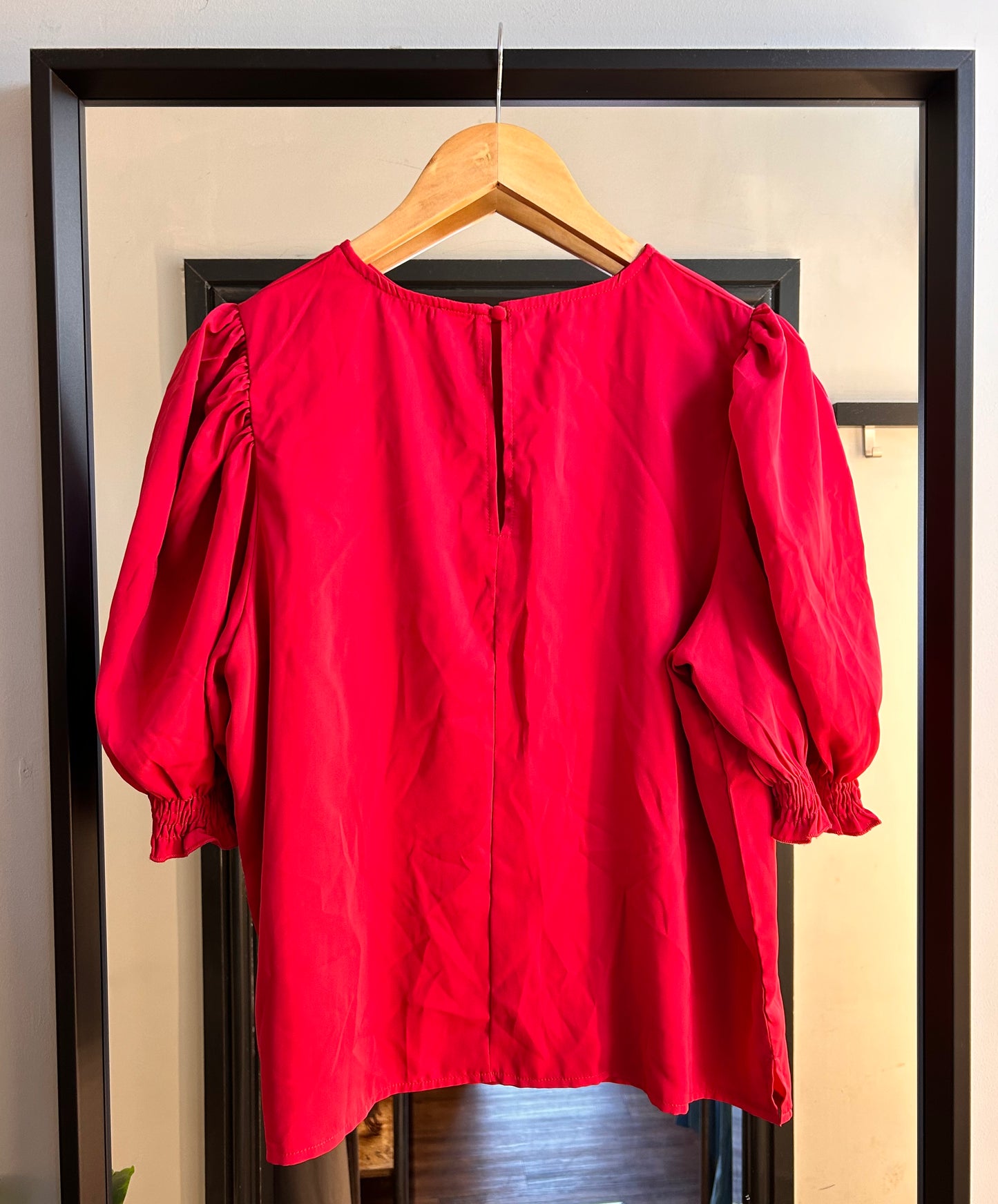 PRELOVED Girl In Mind Fuchsia Blouse Size 14