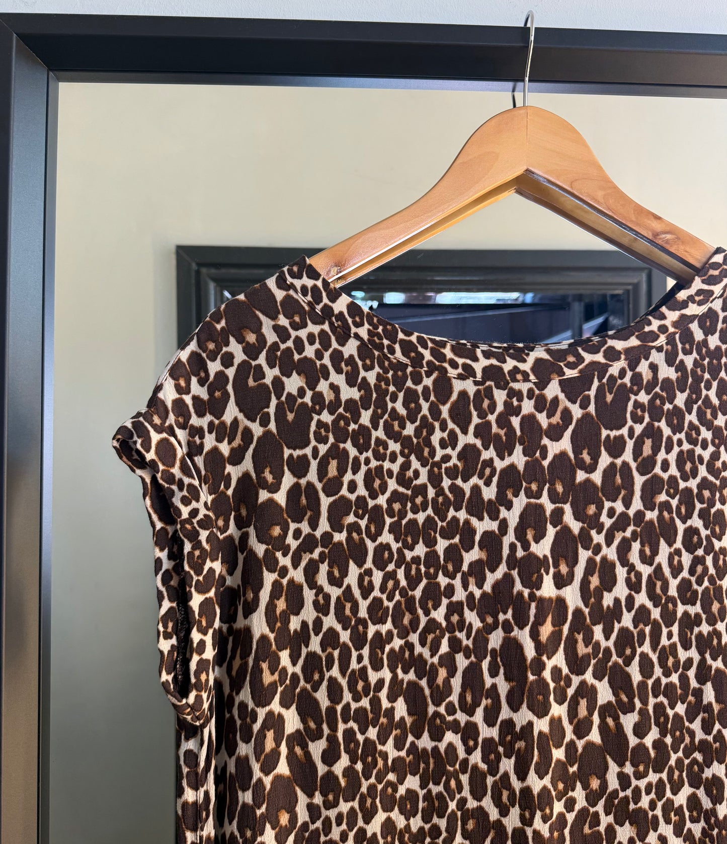 PRELOVED Next Leopard Print Dress Size 12