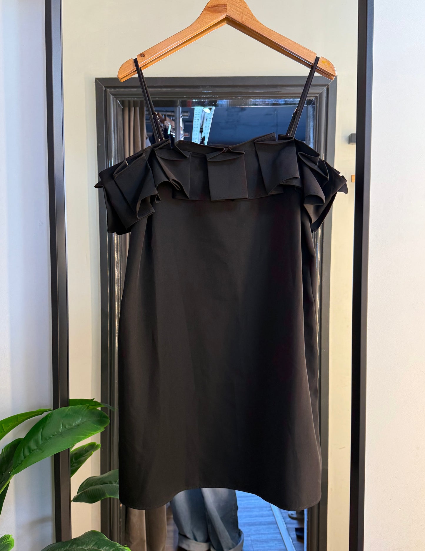 PRELOVED River Island Black Dress Size 14