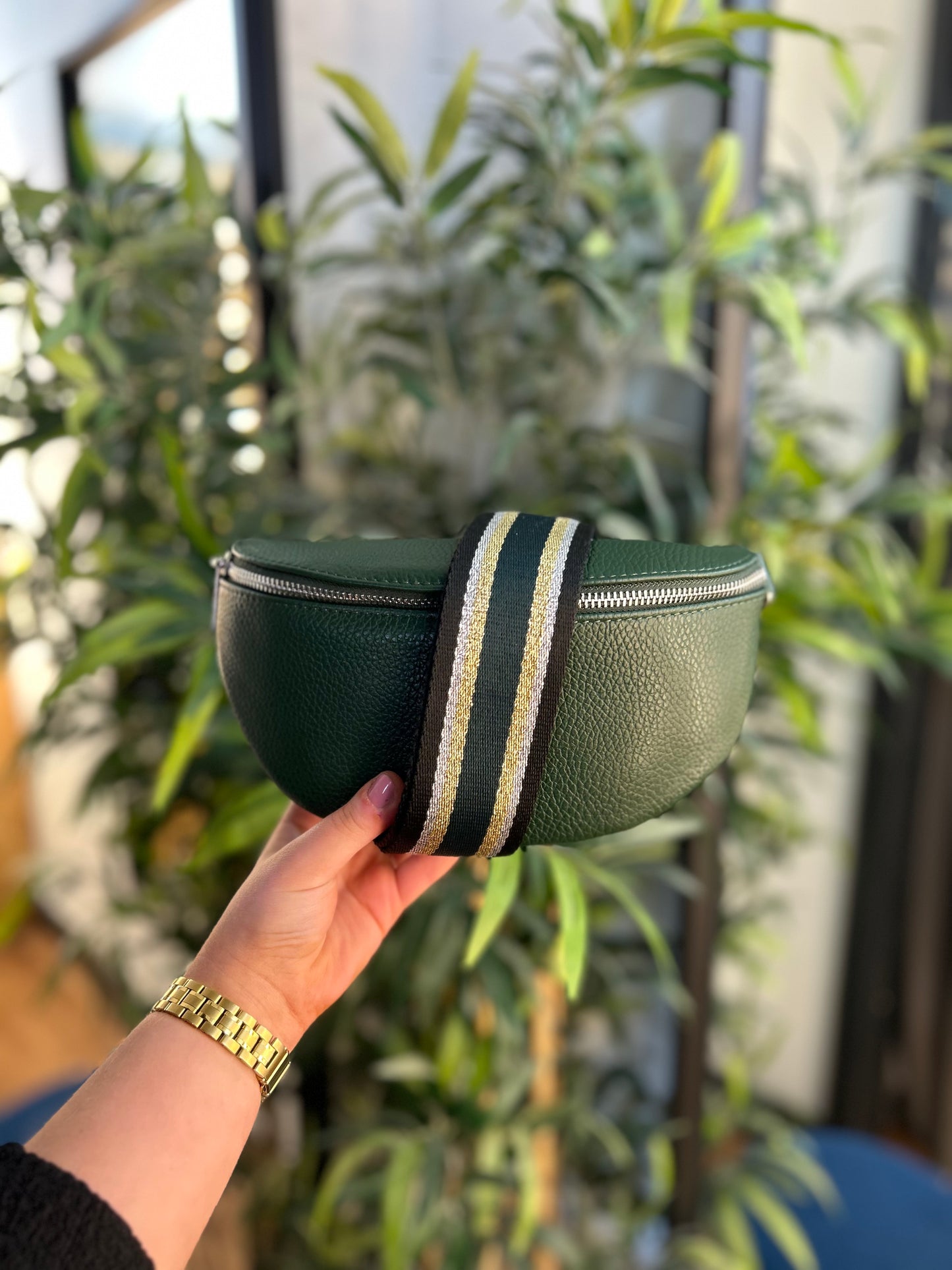 LUNA Crossbody Bag Dark Green
