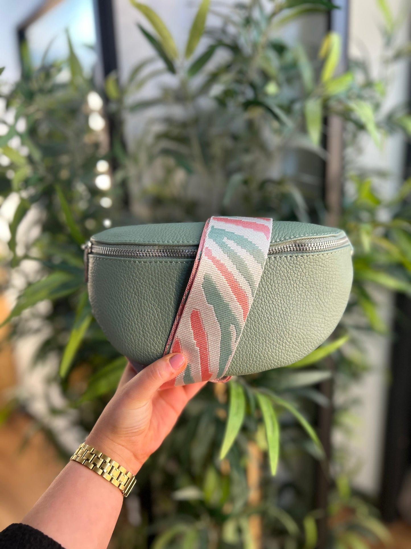 LUNA Crossbody Bag Sage Green