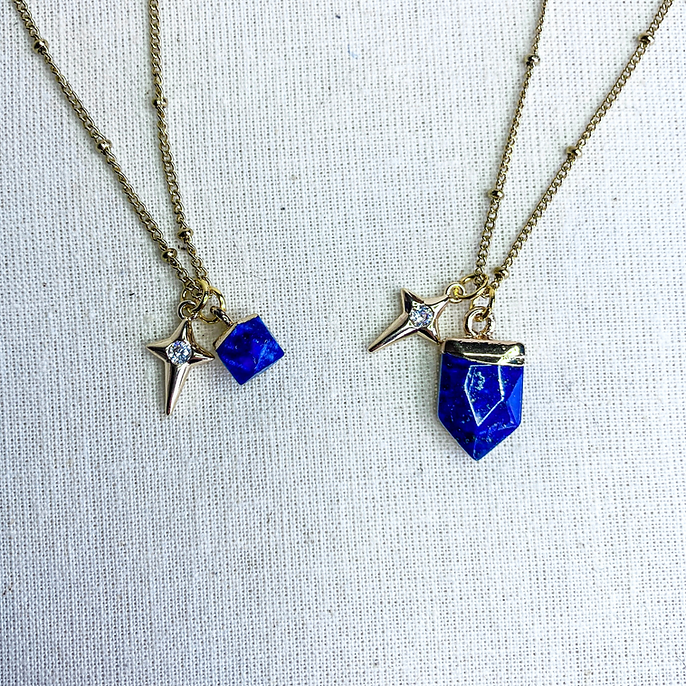 SHE IS Lapis Lazuli Necklace