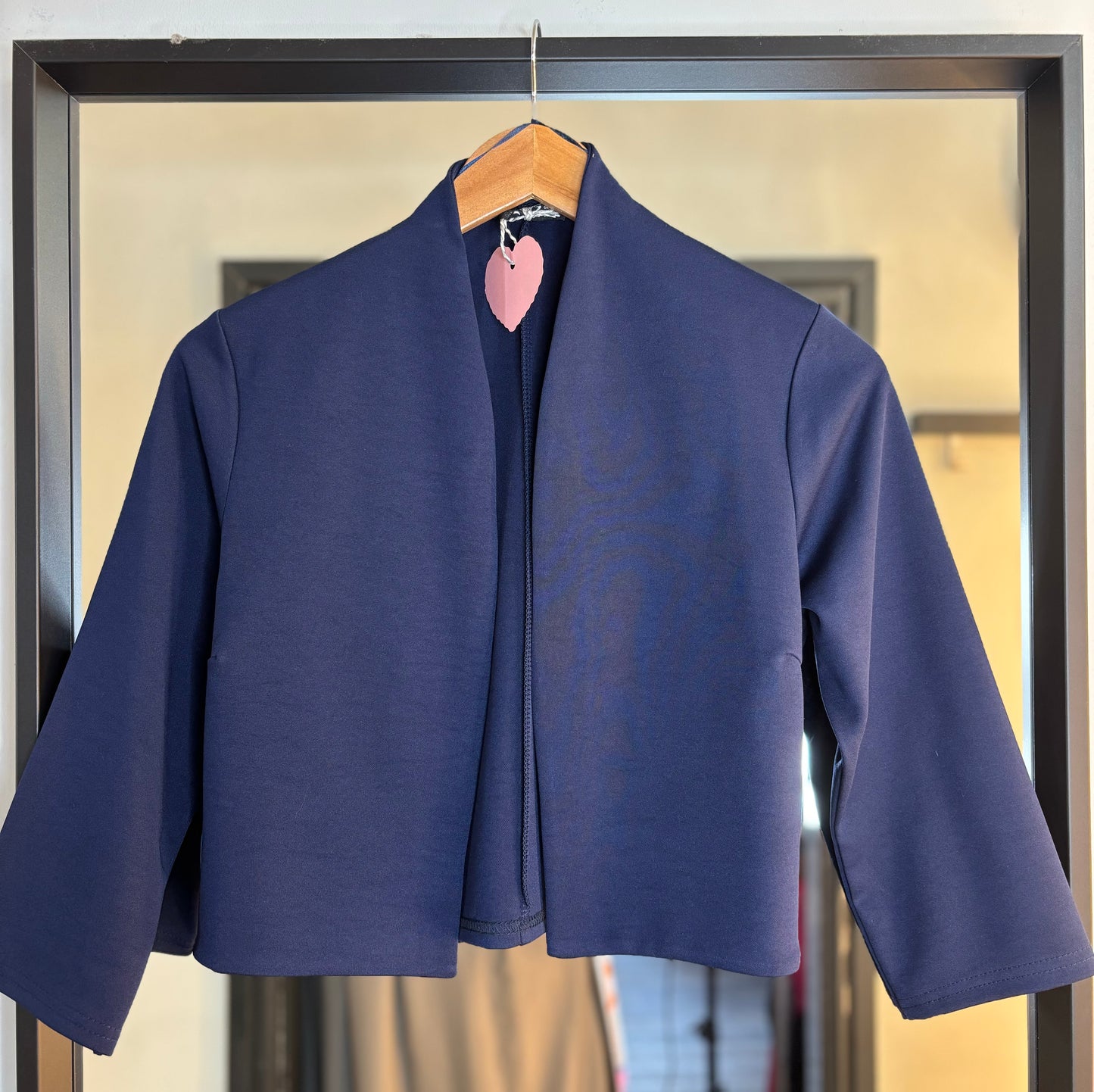 PRELOVED Quiz Navy Bolero Blazer Size 12