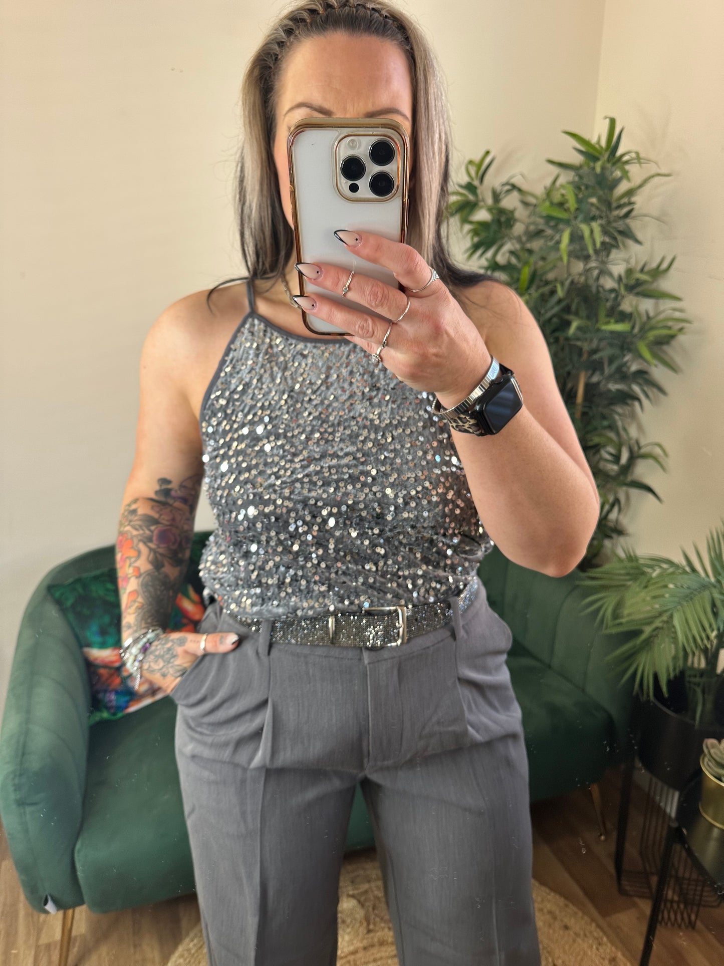 YEST Pietje Top Grey