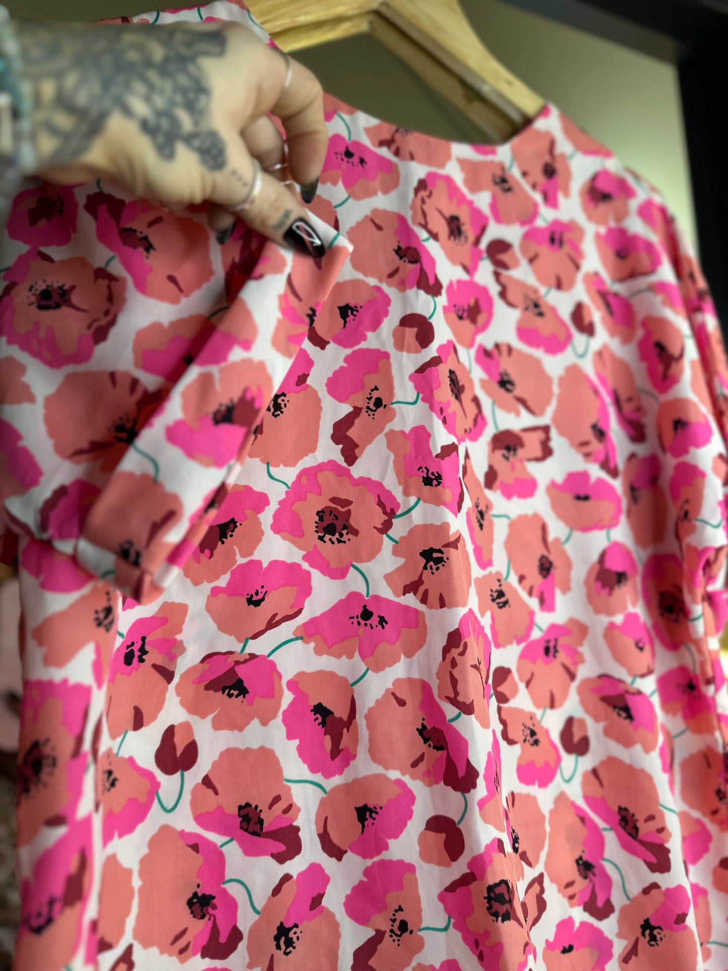 PRELOVED Warehouse Blouse Size 8