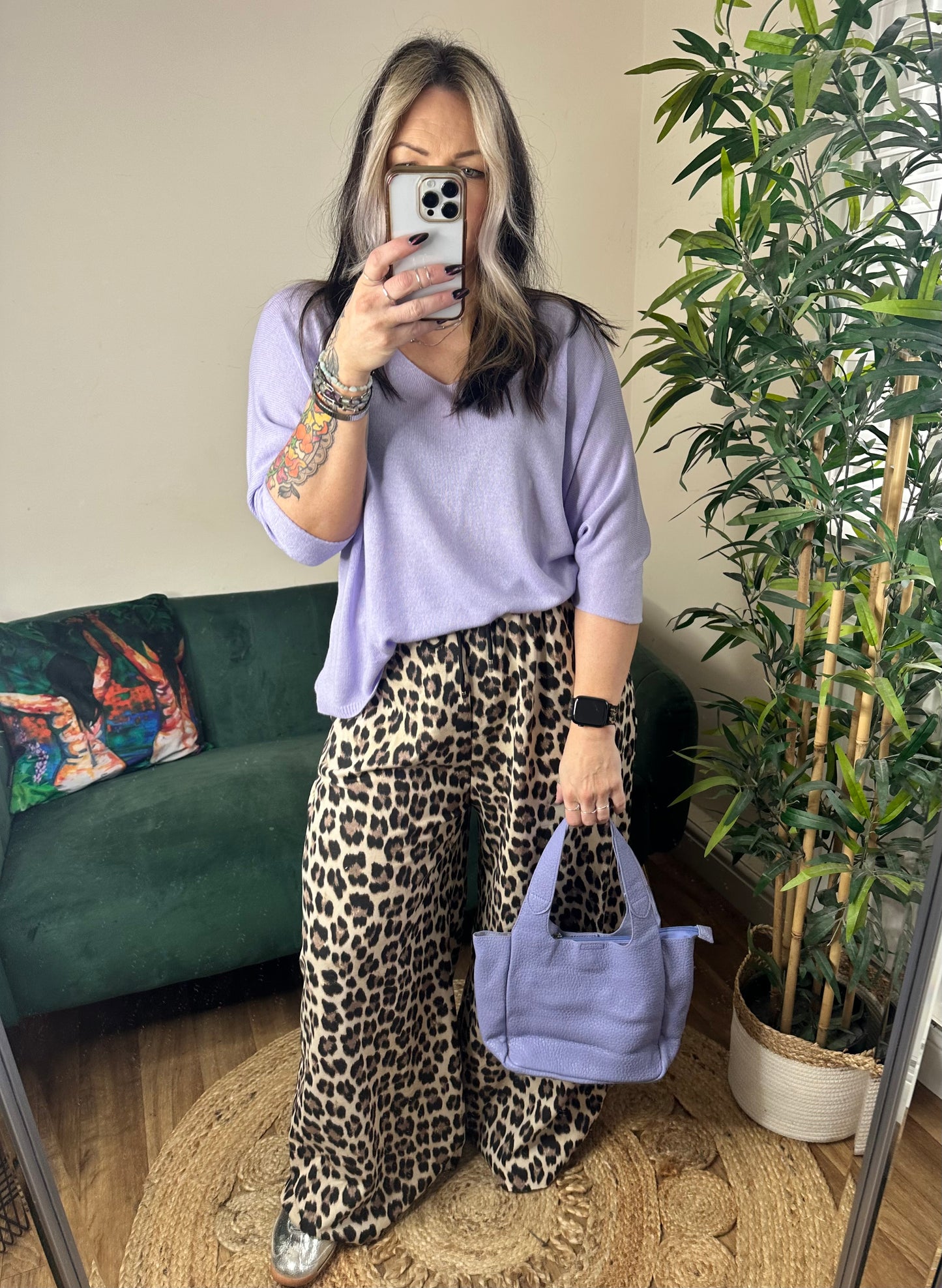 HAILEY Mini Hobo Bag Lilac