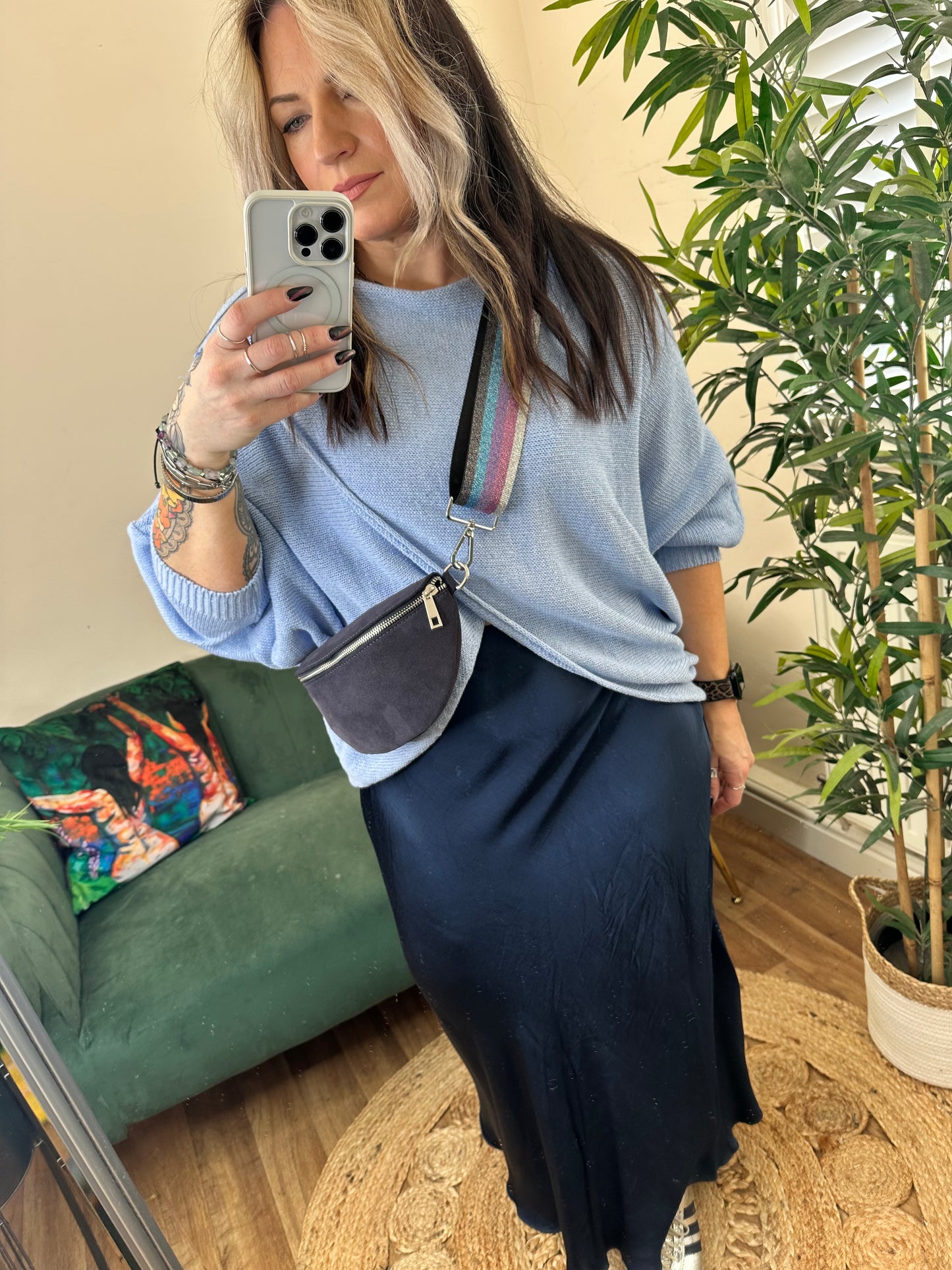 MILA Crossover Jumper Sky Blue