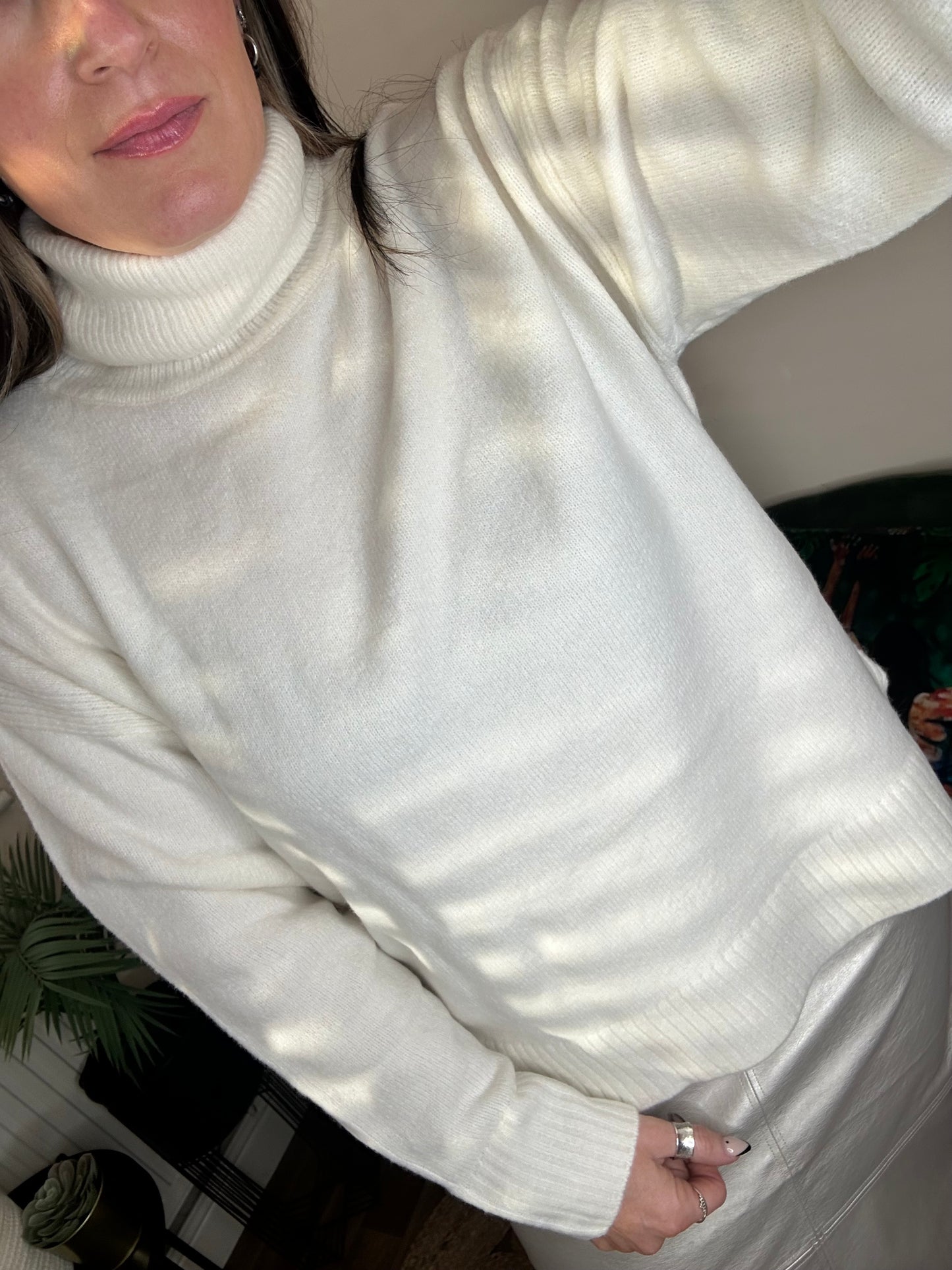 YEST Pippi Jumper Sandy White