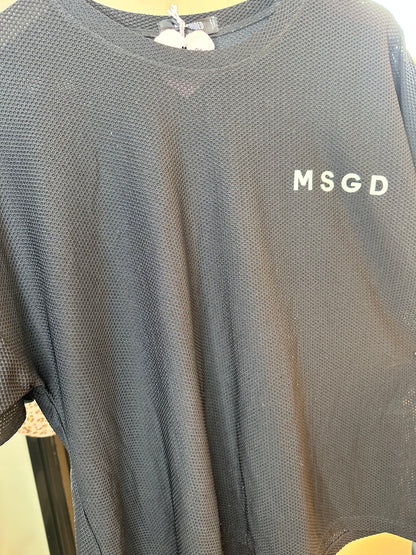 PRELOVED Missguided Airtex Gym Tee Size 12