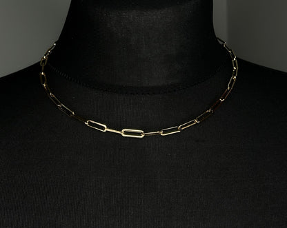 MISGRACEFUL Paperlink Necklace 45cm Gold
