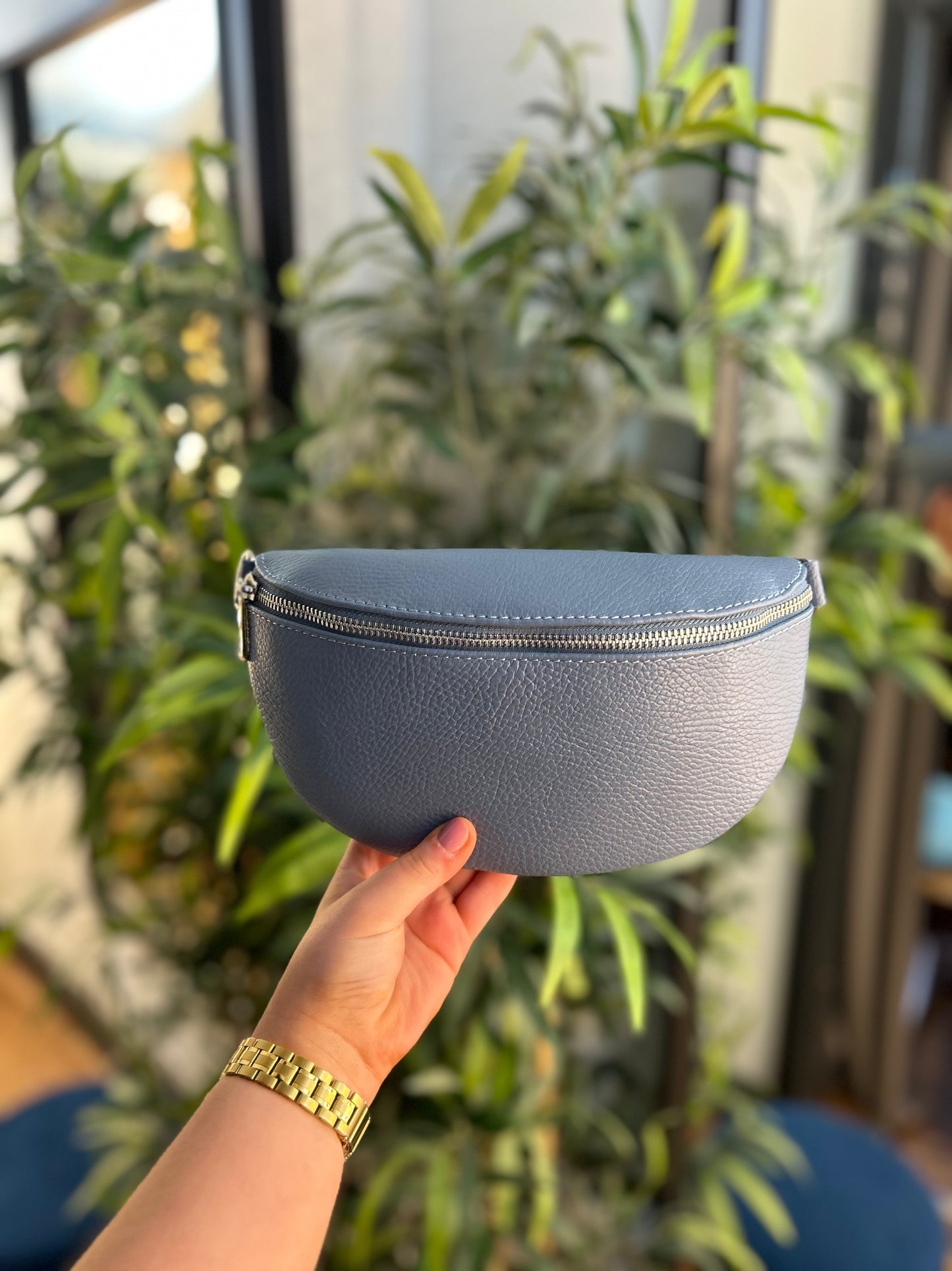 LUNA Crossbody Bag Denim Blue