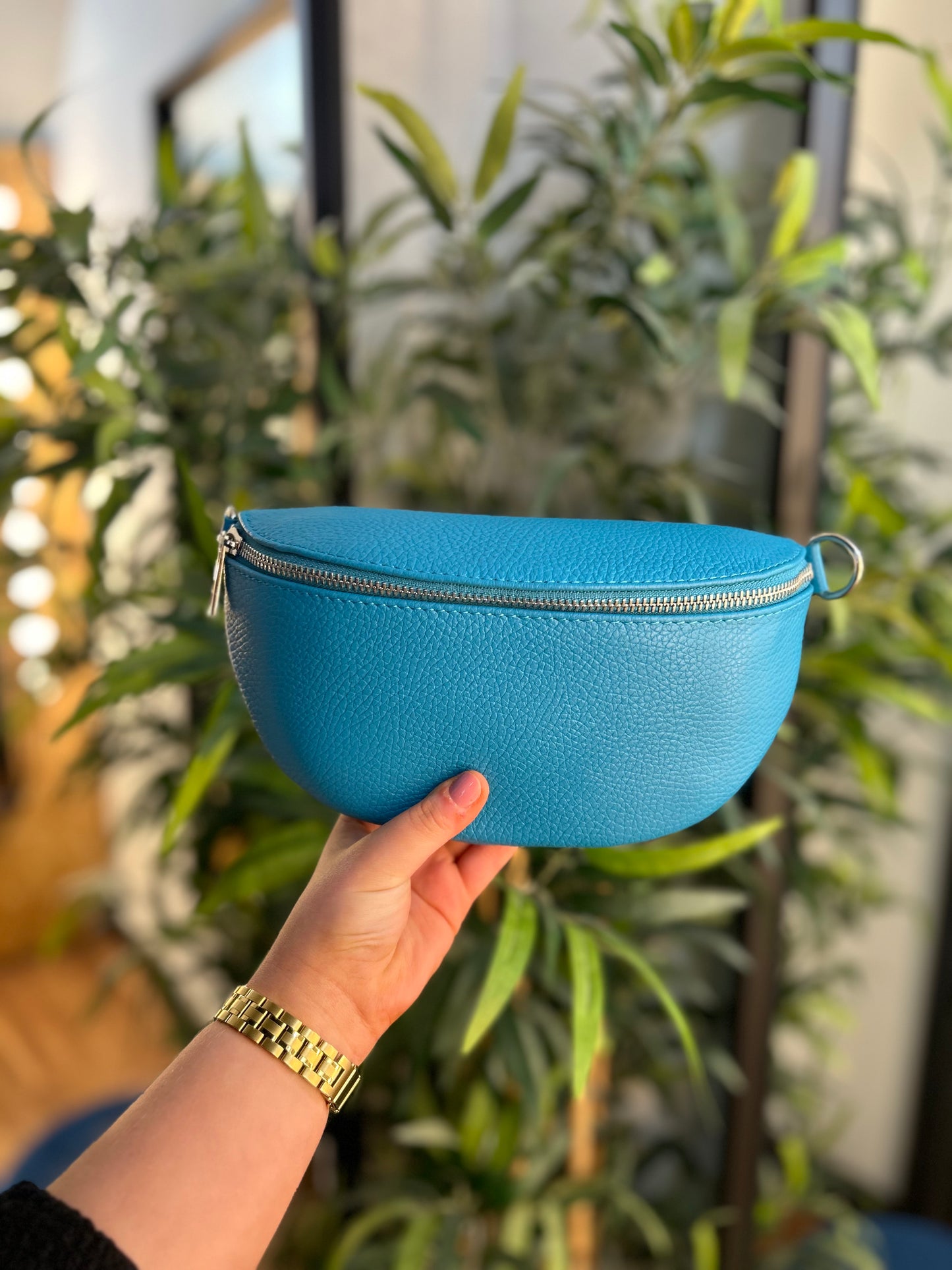 LUNA Crossbody Bag Aqua Blue