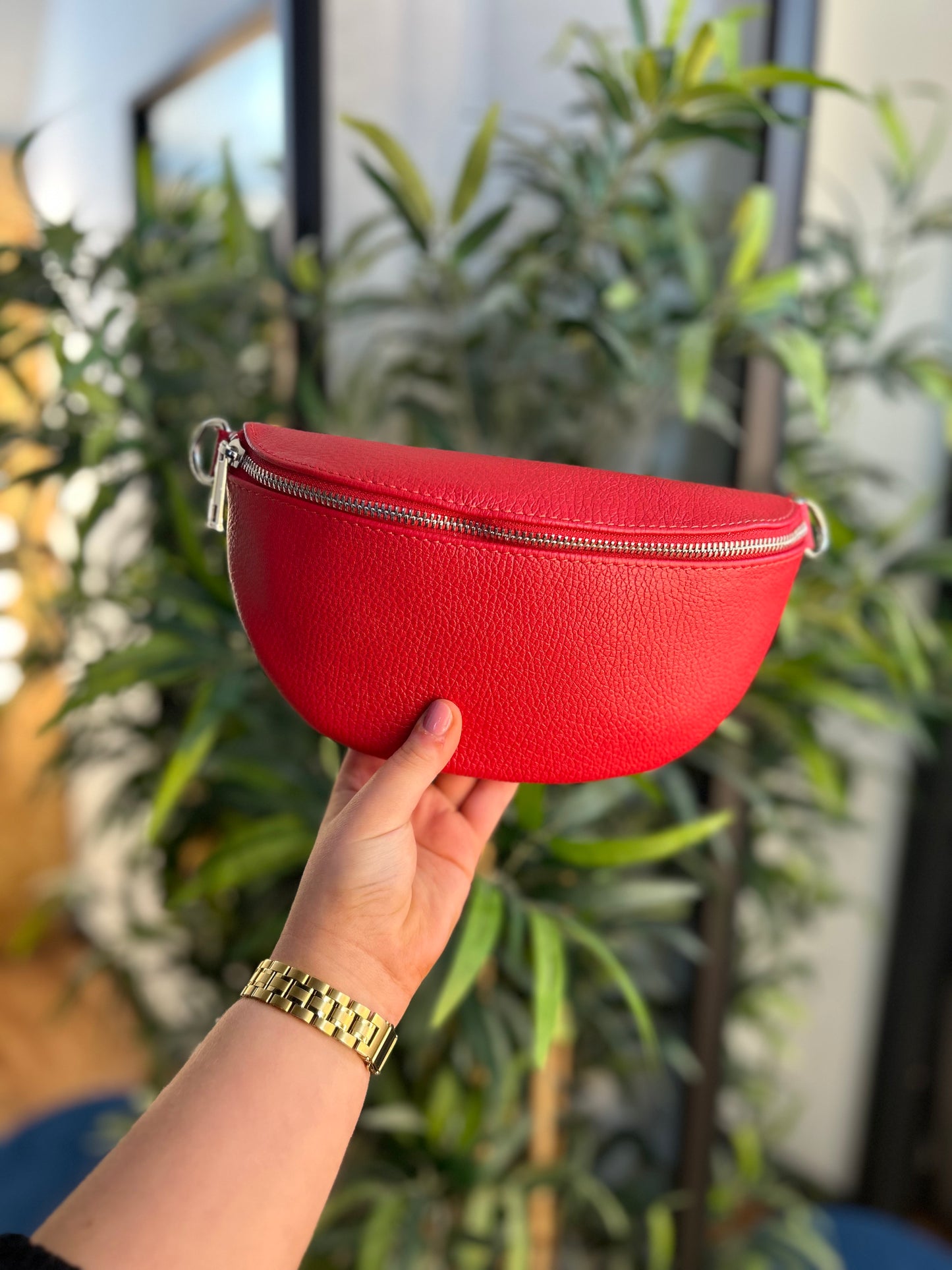 LUNA Crossbody Bag Red