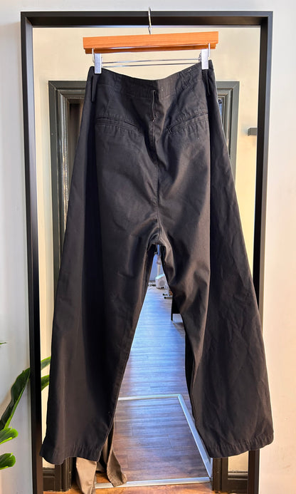 PRELOVED Levi's Black Loose Taper Trousers Size 32
