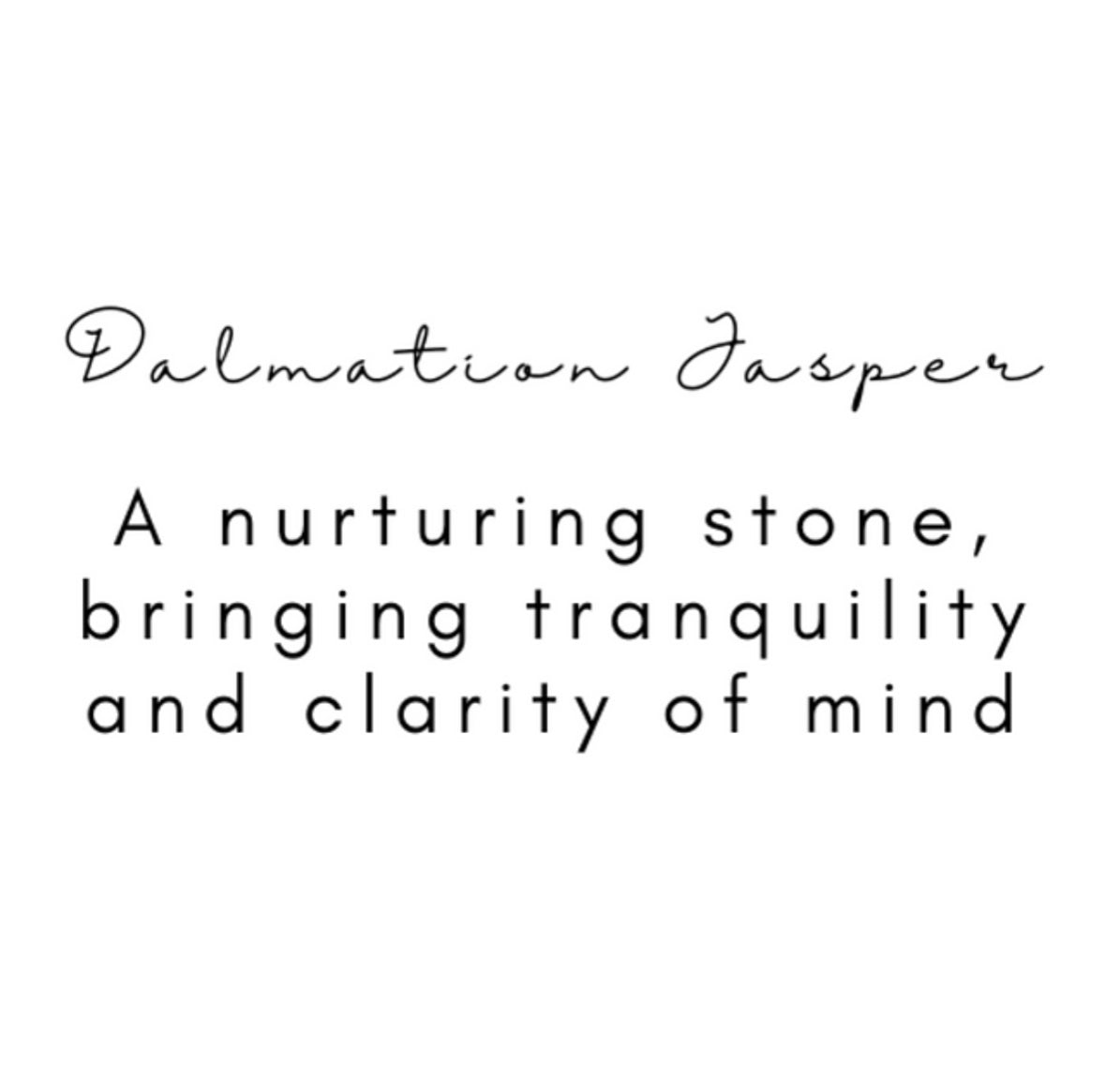 SHE IS Dalmation Jasper Necklace