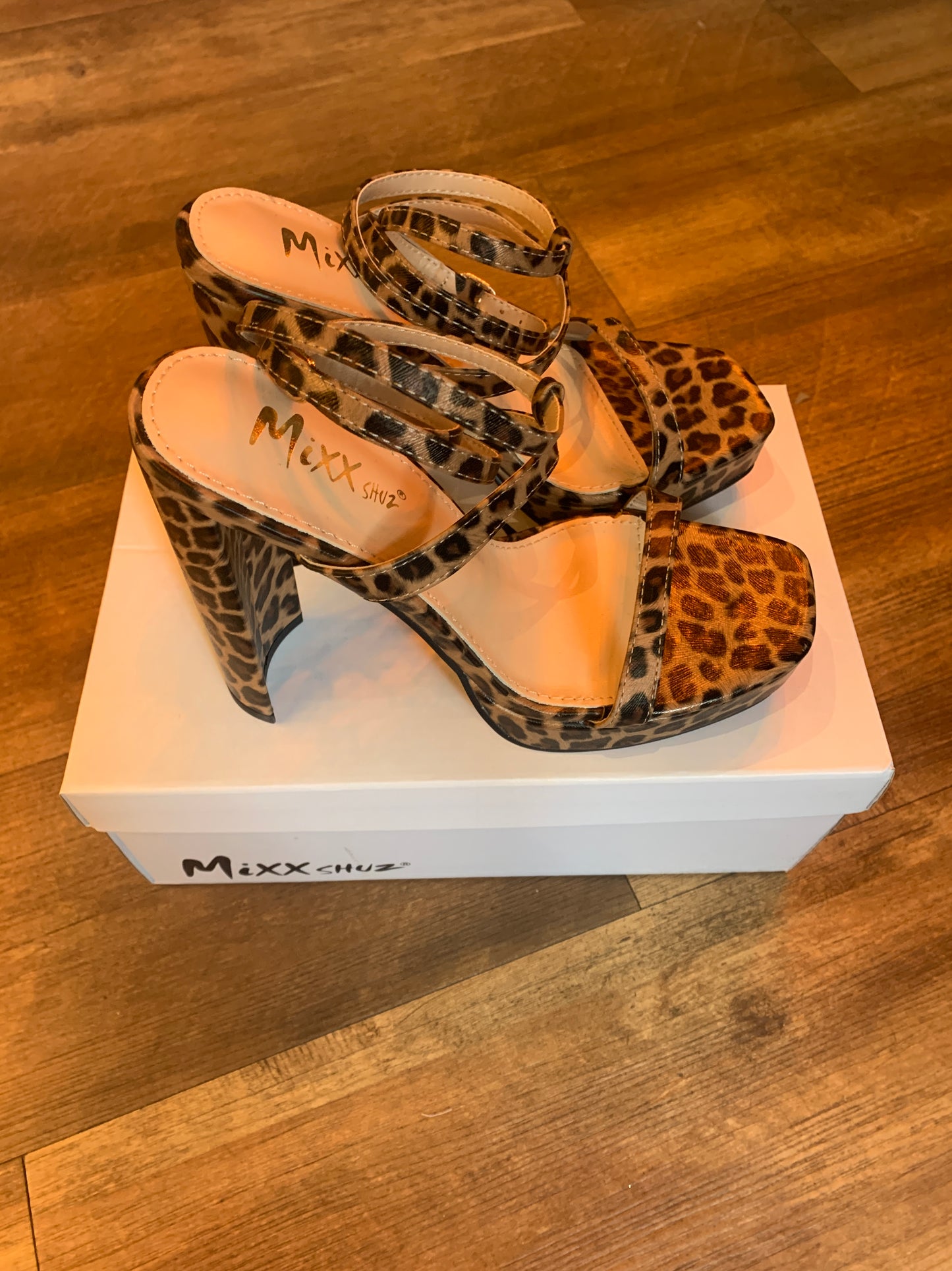 Stella Platform Sandals - Leopard